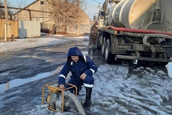 в уральске талая вода зашла в жилые дома