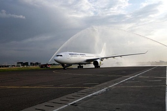 парк uzbekistan airways пополнил новый airbus