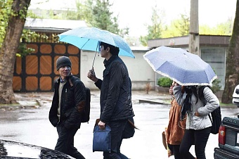 погода, в странах центральной азии, 28 октября 2023 года: в алма-ате +15, в душанбе +26