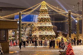 стало известно, где в странах снг самые высокие новогодние елки 2024