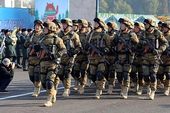 в узбекистане проходят совместные с военными из казахстана учения «щит-2023»