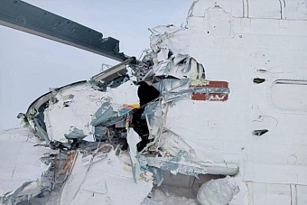 в казахстане во время жесткой посадки вертолета погибли 4 человека