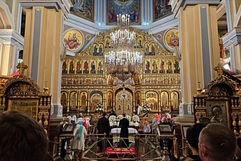 верующие казахстана встретили светлое христово воскресение