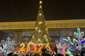 празднуем новый год в алматы 2025/26: уличные елки, афиша праздничных мероприятий, встреча с аяз атой