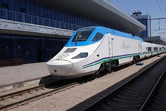 в узбекистан получит четыре новых поезда afrosiyob