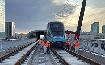 lrt в астане вышел на проектную скорость: испытания подтвердили готовность систем