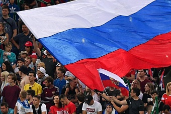 в кыргызстане российским спортсменам разрешили использовать свой флаг и гимн