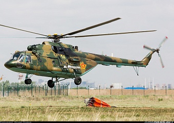 ТАСС: Военные РФ в Кыргызстане отработали применение вертолетных систем минирования ВСМ-1