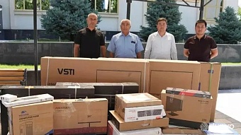 генконсульство узбекистана в алматы передало современное оборудование трем техникумам