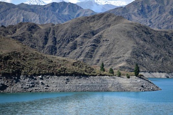 уровень воды в реках кыргызстана заметно снизился