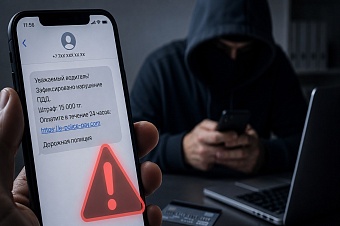 в казахстане мошенники рассылают поддельные смс о «неоплаченных штрафах»