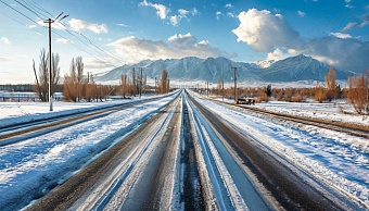Из-за непогоды в Казахстане введены ограничения движения на республиканских автодорогах (список)